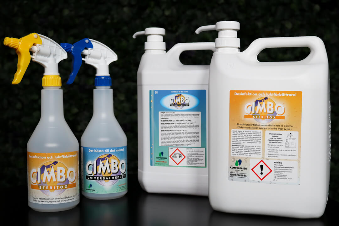 Cimbo Universalmedel och Cimbo Steritox